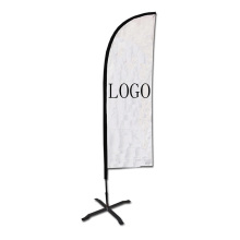 Good quality factory directly outdoor feather banner custom  beach flag